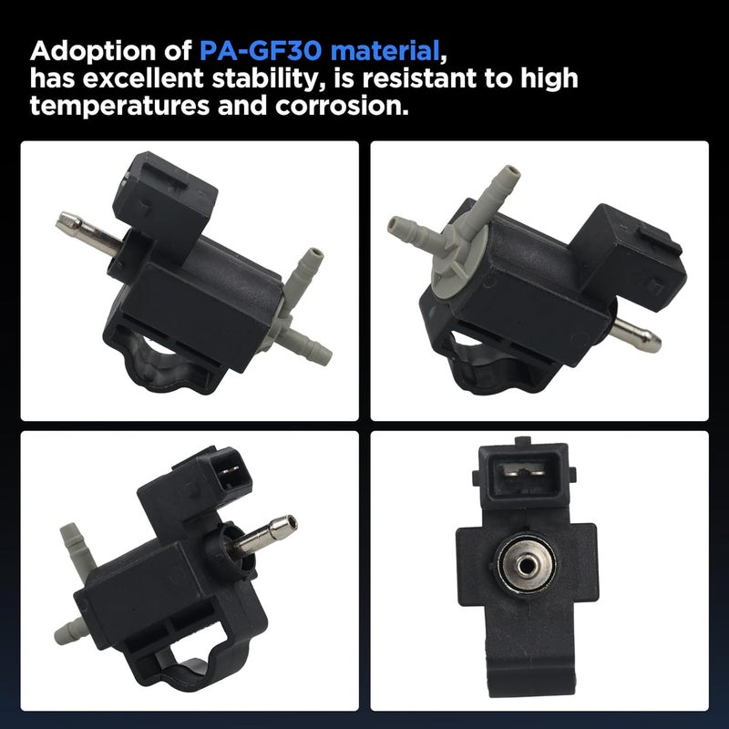 AITKEN Turbo Bypass Solenoid Charge Air Bypass Regulator Solenoid Valve Compatible with Buick Encore 2013-2020, Chevy Cruze 2011-2016, Chevy Sonic Trax 2012-2020, 1.4L Turbo P/N 55574902. - Image 4